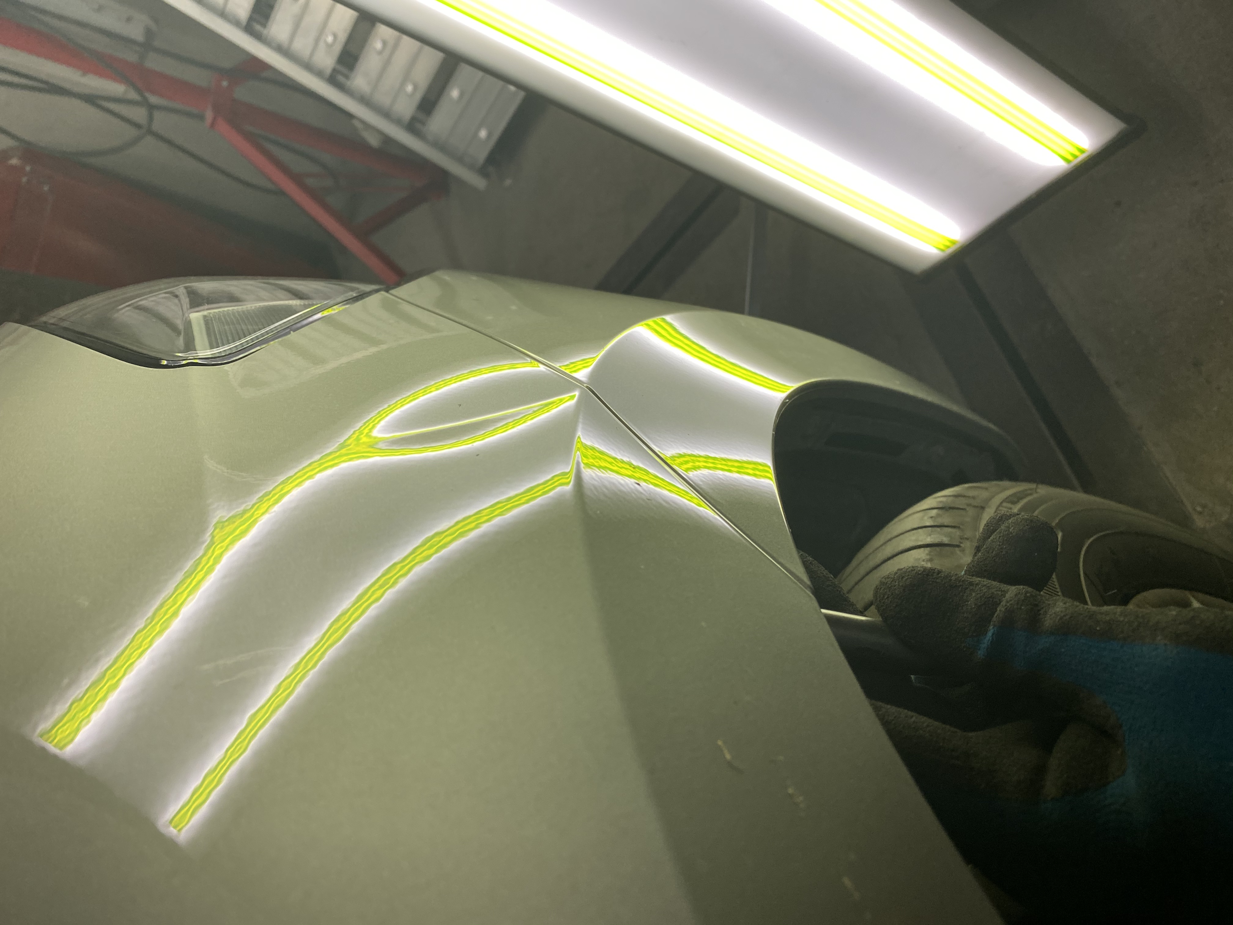 Reparierter Hagelschaden