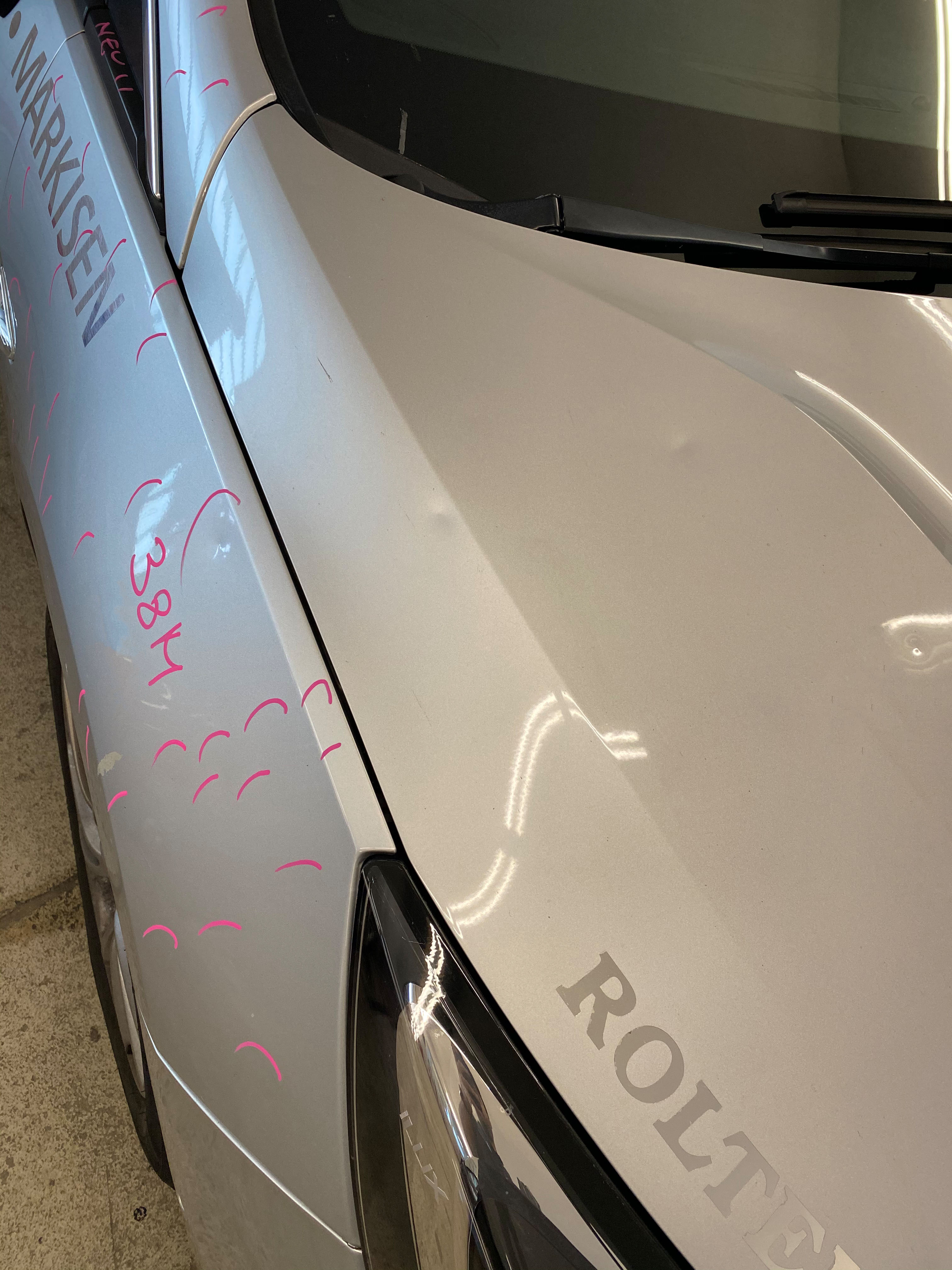 Hagelschaden Reparatur im Detail