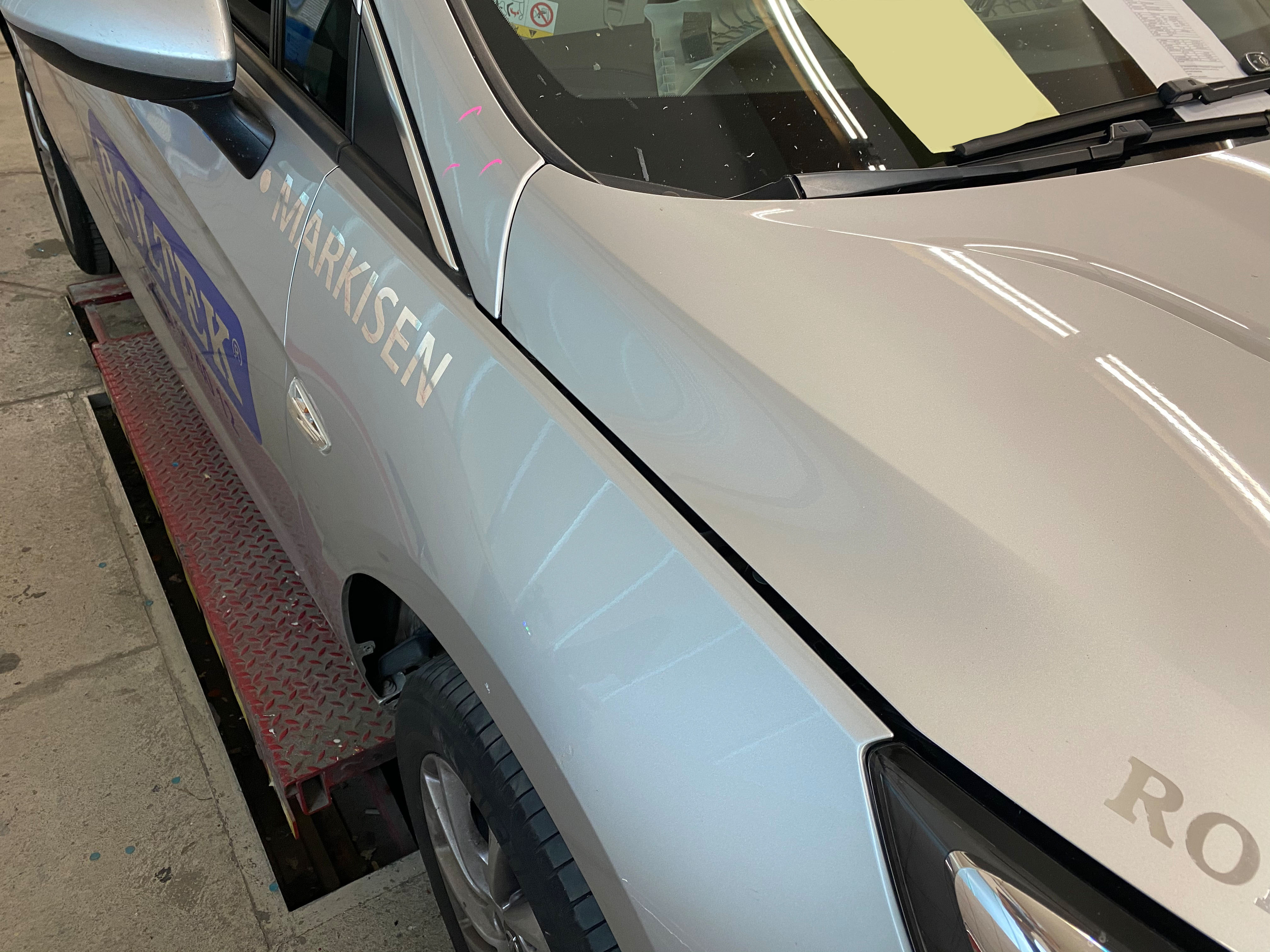 Reparierte Hagelschaden Morohaube